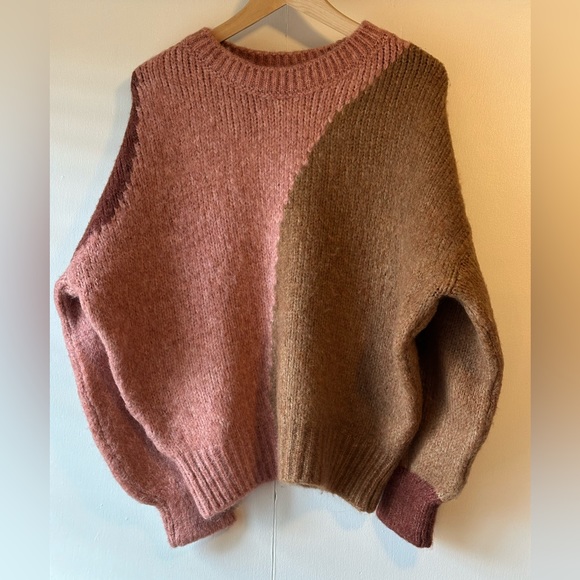 Zara colour block sweater - Picture 2 of 5